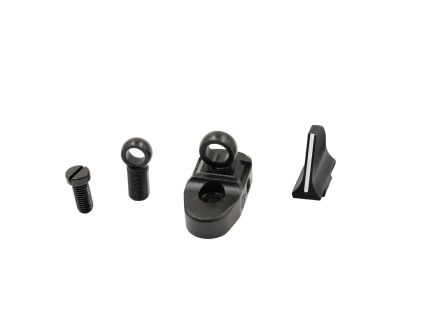 XS Sights Ghost Ring Sight Set Front/Rear, White