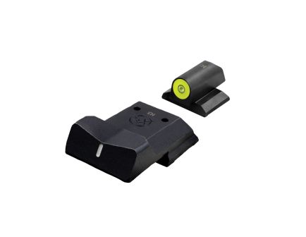XS Sights DXW2 Big Dot Night Sight Set Front/Rear, Yellow/White