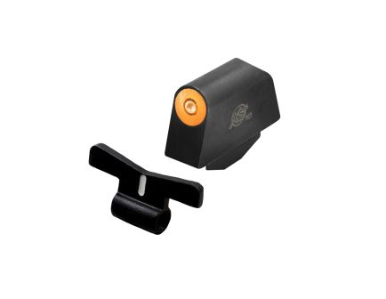 XS Sights DXW2 Big Dot Night Sight Set Front/Rear, Orange/White