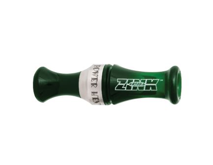 Zink Calls PH-2 Power Hen Single Reed Duck Mallard Call, Mallard Green