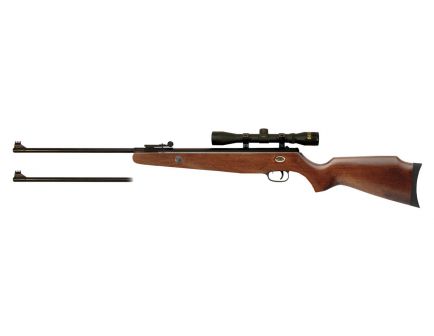 Beeman Grizzly X2 Combo .177/.22 Break Open Air Rifle, Black - 1073GP