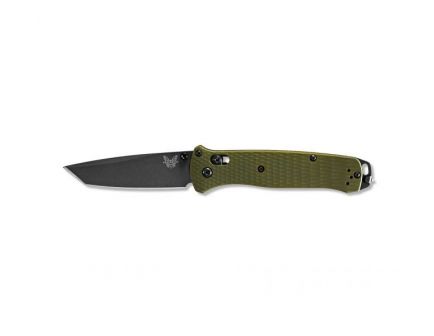 Benchmade Bailout Tanto Folding Knife, Woodland Green