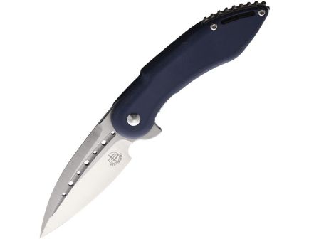 Begg Knives Mini Glimpse Folding Drop Point Knife, Gray - BG004