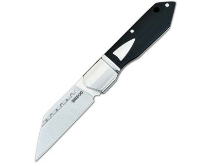 Begg Knives Bullet Train Slipjoint Reverse Tanto Knife, Black - BG036