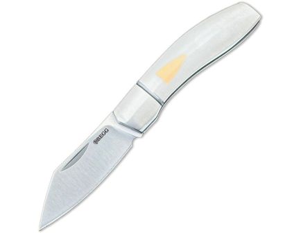 Begg Knives Steelcraft Slipjoint Sheepsfoot Knife, Stainless - BG046