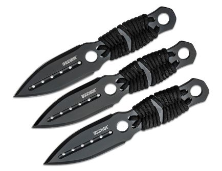 BLACKHAWK! Direct Hit 3-Piece Throwing Knife Set - BH15DH01BK