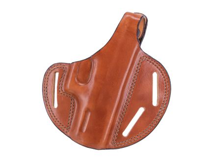 Bianchi Model 7 Shadow II Browning Hi-Power OWB Holster RH Leather, Tan
