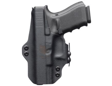 Black Point Tactical Dualpoint Right Hand Appendix Glock 43 Inside the Waistband Holster, Textured Black - 104869