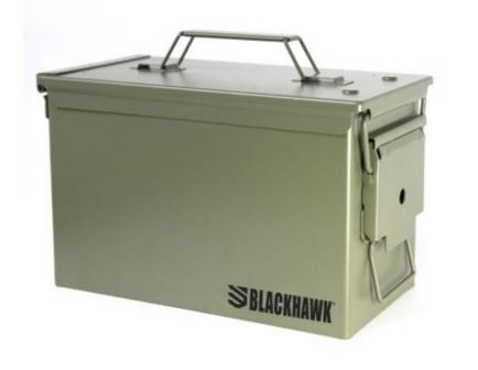 Blackhawk M2A1 50 Cal Metal Ammo Can, OD Green