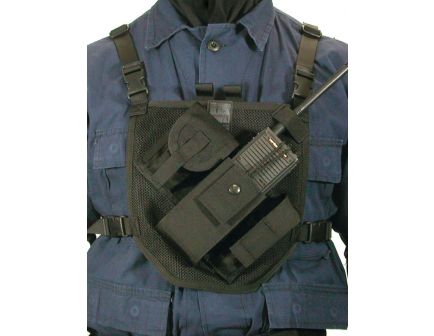 Blackhawk Patrol Radio Radio Harness, Black