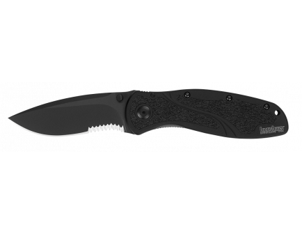Kershaw Blur Black Serrated Knife