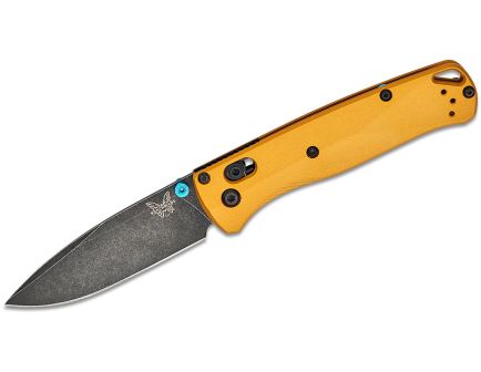 Benchmade Bugout Folding Drop Point Knife, Burnt Brass - 535BK-07