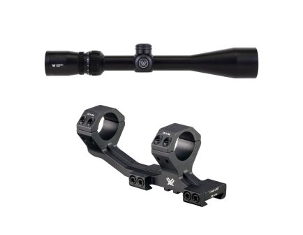 Vortex Sonora 4-12x44mm Rifle Scope & Vortex Sport Cantilever Mount