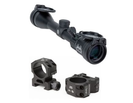 Sig Sauer Buckmaster 3-12x44mm Rifle Scope & Sig Sauer Buckmaster Scope Rings