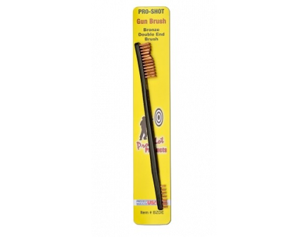 Pro-Shot Double End-Brass Bristle Gun Brush BZDE