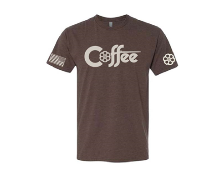 Caliber Coffee Rifle T-Shirt, Brown
