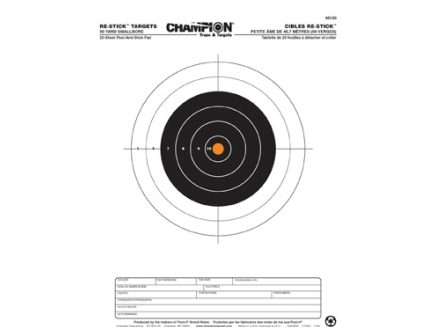 Champion Re-Stick 50yd Smallbore Target 46120