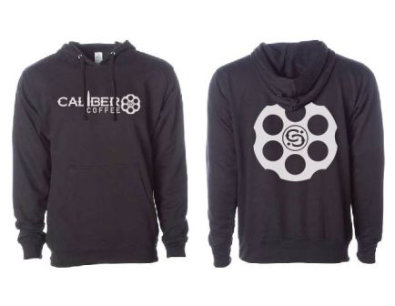 Caliber Coffee Hoodie, Black XXX-Large