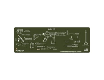 Cerus Gear ProMat 12" x 36" x 3 mm Instructional Mat, OD Green