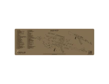 Cerus Gear ProMat 12" x 36" x 3 mm Schematic Mat, Coyote Tan