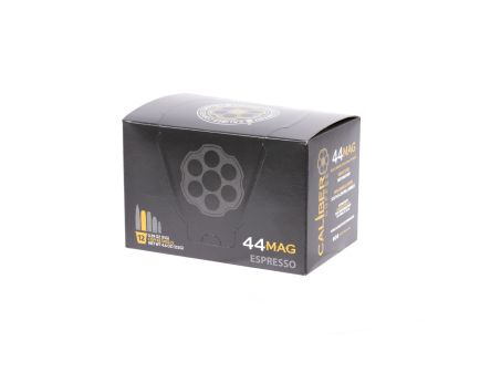 Caliber Coffee .44 Mag Espresso Roast, 12 Count Shells