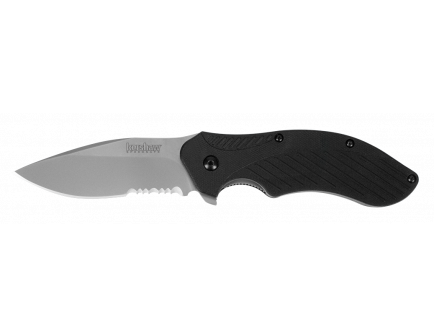 DISC-Kershaw Clash Serrated Knife