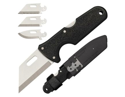 Cold Steel Click-N-Cut Folding Knife Reverse Tanto, Black