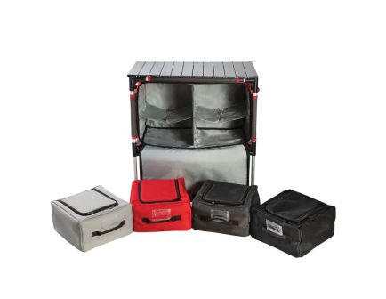 Camp Chef Sherpa/Mountain 28" Table and Organizer, Red