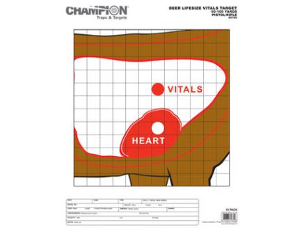 Champion DEER VITALS TARGET 12PK 45789