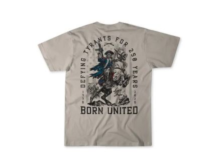 Born United 250th T-Shirt, White - Medium