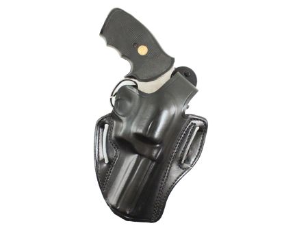 Desantis Gunhide Thumb Break Scabbard Smith & Wesson L-Frame OWB Holster RH Leather, Black