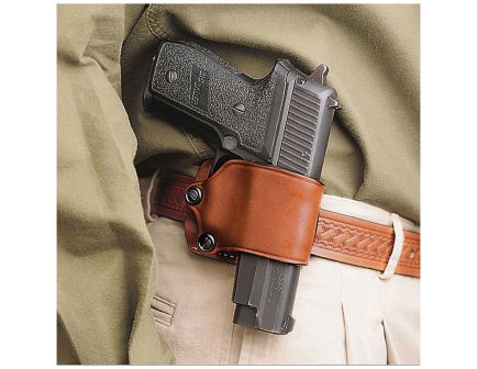 Desantis Gunhide Yaqui Slide Ruger SR9/SR40 OWB Holster RH Leather, Tan
