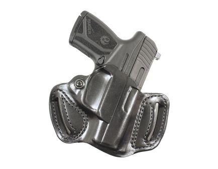 Desantis Gunhide Mini Slide Smith & Wesson M&P Shield 45 M2.0 OWB Holster RH Leather, Black