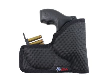 Desantis Gunhide Cargo Nemesis Ruger LCR/SP10 Pocket Holster Ambidextrous Nylon, Black