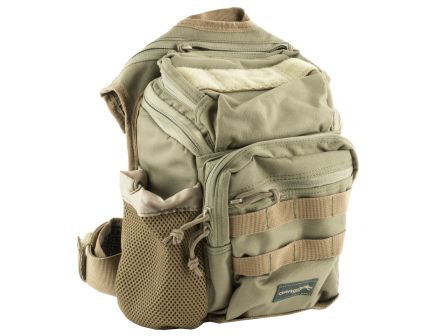 Drago Gear Ambi Shoulder Pack,11.5"x10"x8", Tan - 15-303TN