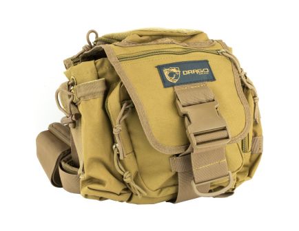 Drago Gear Hiker Shoulder Pack, Tan - 15-301TN