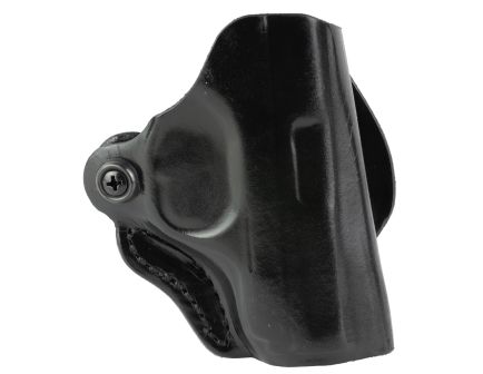 Desantis Gunhide Mini Scabbard Smith & Wesson Bodyguard 2.0 OWB Holster Right Leather, Black