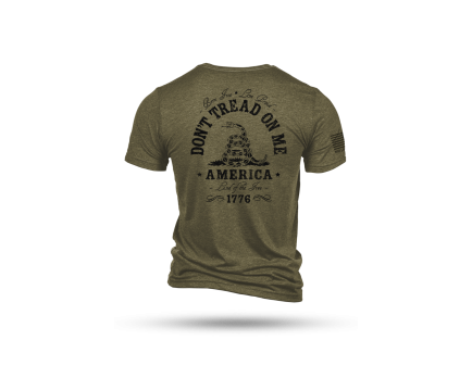 Nine Line Don't Tread on Me - Olive - T-Shirt