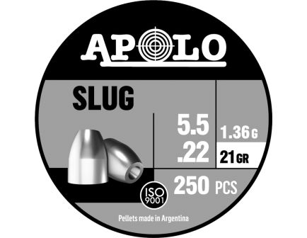 Hatsan USA Apolo Slug .22 Cal Airgun Rifle Pellet, 21 gr 250rds