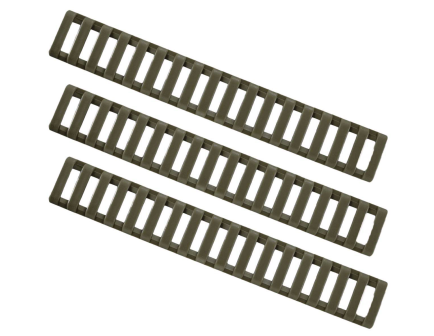ERGO 18-Slot Ladder LowPro Rail Cover 3 Pack, OD Green - 4373-3PK-OD