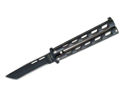 Bear & Son 5" Galaxy Butterfly 1095 Powder Coated Tanto Blade