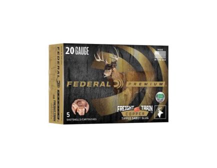 Federal 20 Gauge SC Sabot Slug, 275 gr 5rds