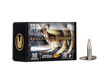 Federal .277 Cal BPT Rifle Bullet, 140 gr 0.277" 50rds