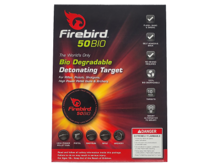 Firebird 50BIO Bio Degradable Detonating Targets Universal 10PK