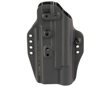 G-Code GPC/Prime Carry Glock Gen 3-5 G34 IWB/OWB Holster Ambidextrous Kydex, Black