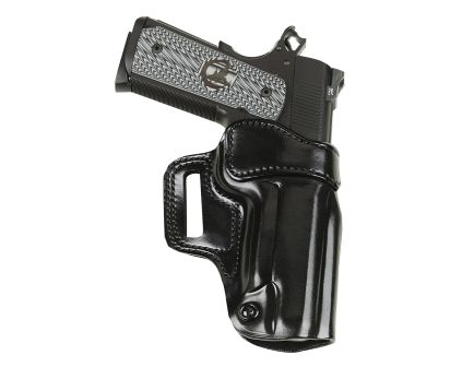 Galco Avenger Glock G26 Gen 3-5/G33 OWB Holster RH Leather, Black