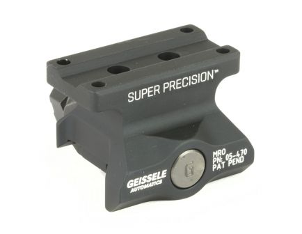 Geissele Super Precision Trijicon MRO Lower 1/3 Co-Witness Mount, Black