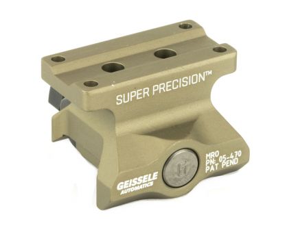 Geissele Super Precision Trijicon MRO Lower 1/3 Co-Witness Mount, Desert Dirt