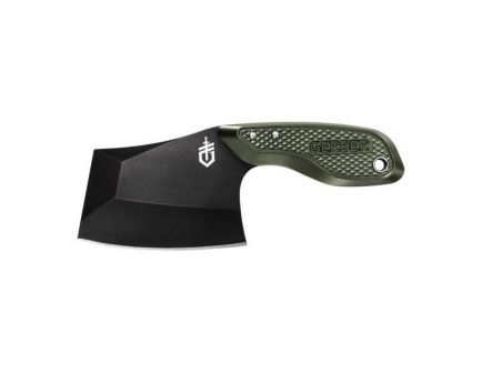Gerber Tri Tip Mini Cleaver Knife, Green