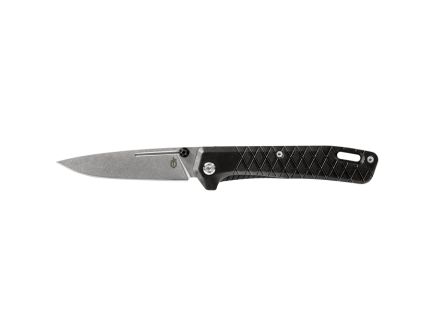 Gerber Zilch Folding Drop Point Knife, Black - 30-001878